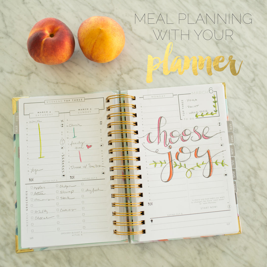 Meal Planning With Your STARTPlanner