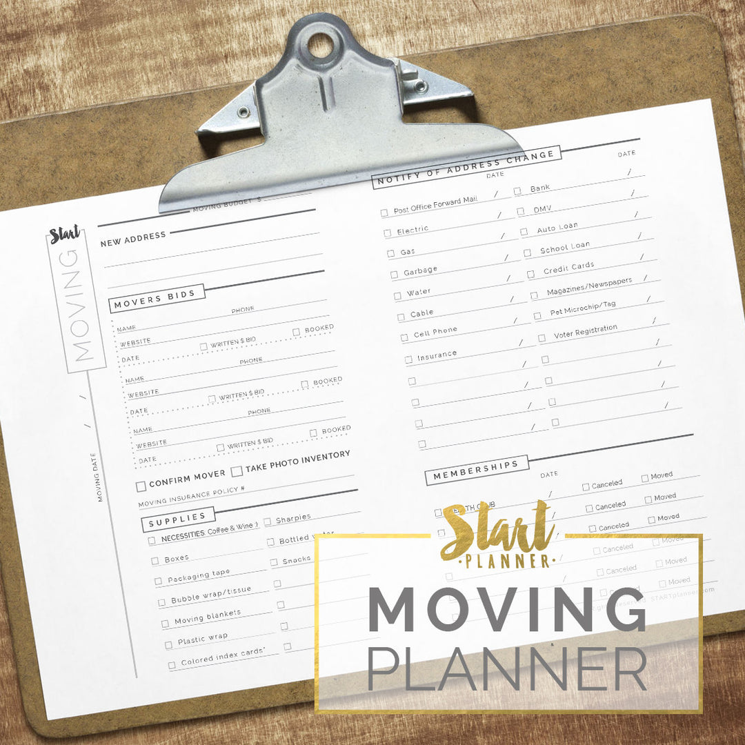 Relocate Easier With a Moving Plan in Place