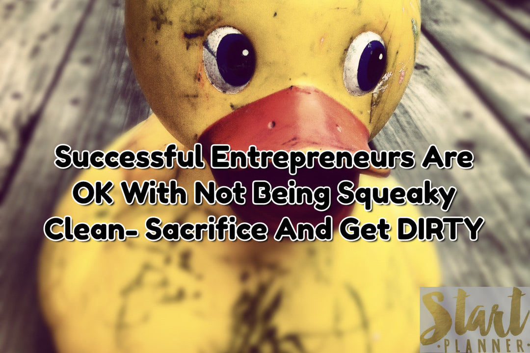 So you want to be an entrepreneur. But are you willing to sacrifice? Early mornings, late nights. What are you willing to give up?