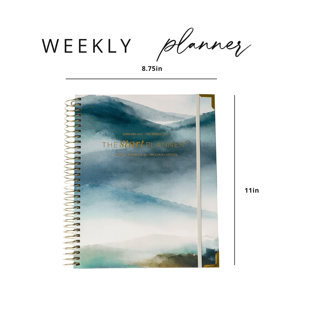 2027 STARTplanner® Annual Weekly Dated — Spiral Bound