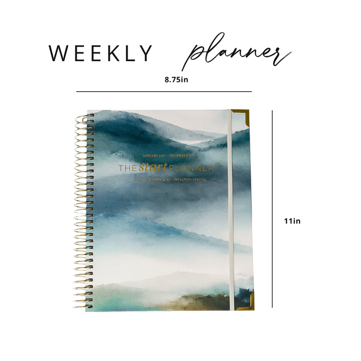 2027 STARTplanner® Annual Weekly Dated — Spiral Bound