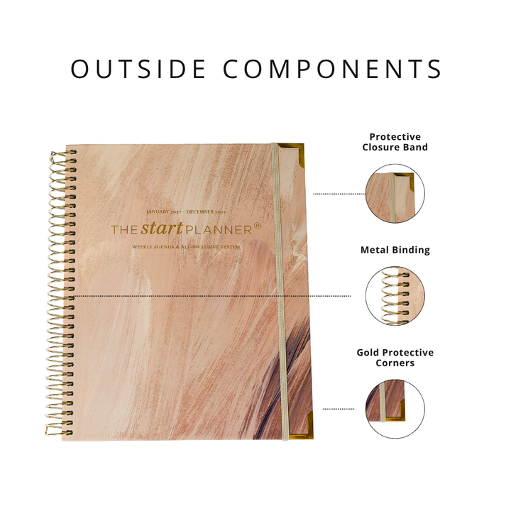 2027 STARTplanner® Annual Weekly Dated — Spiral Bound