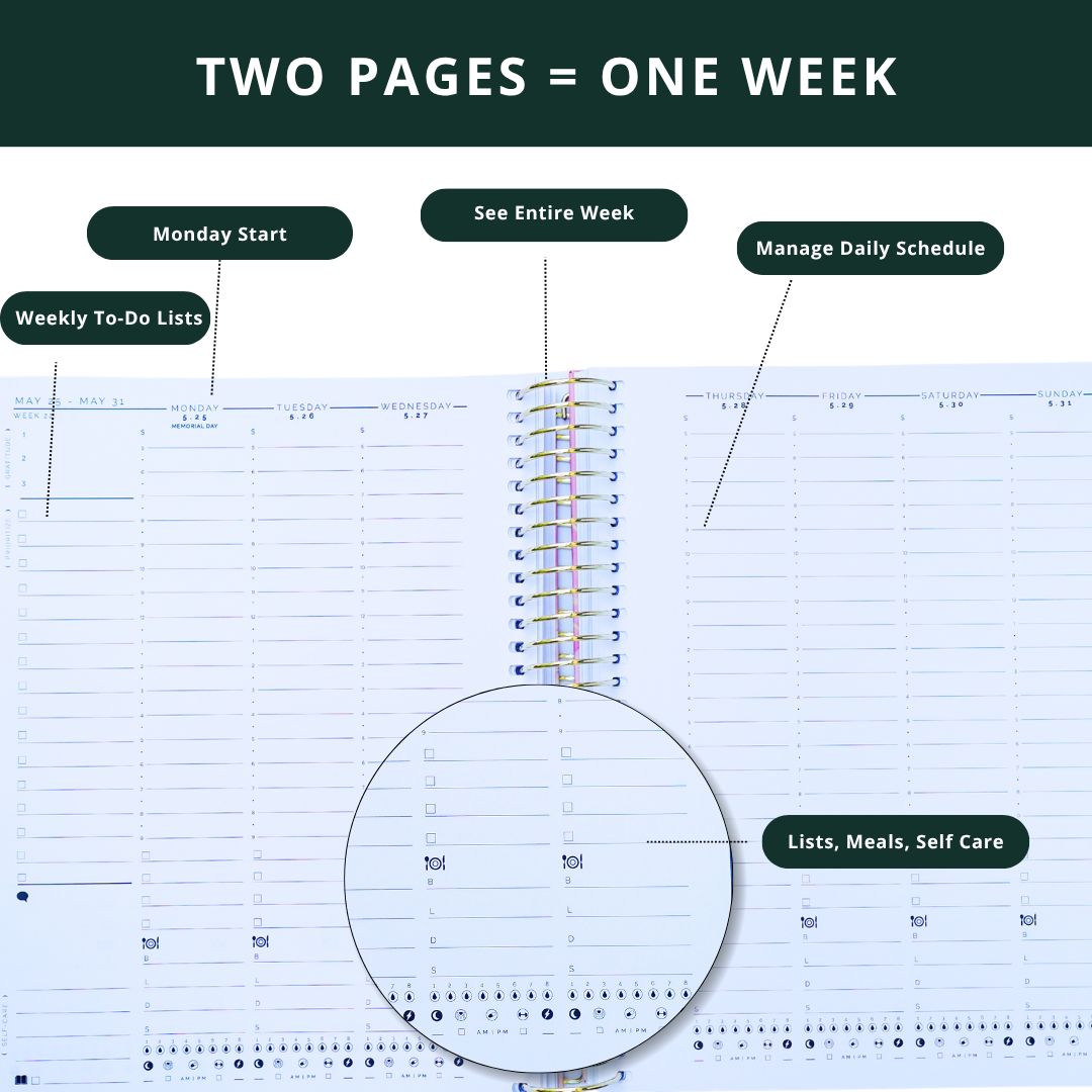 2027 STARTplanner® Annual Weekly Dated — Spiral Bound