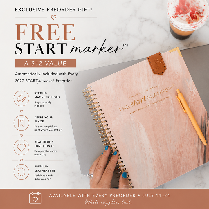 2027 STARTplanner® Annual Weekly Dated — Spiral Bound