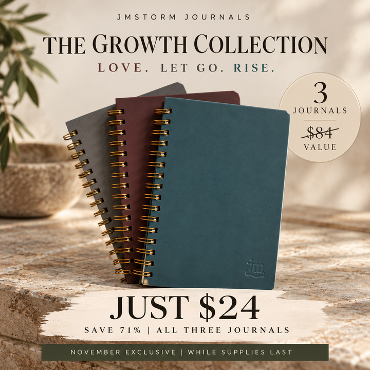 The Growth Collection | Set of 3 JmStorm Journals