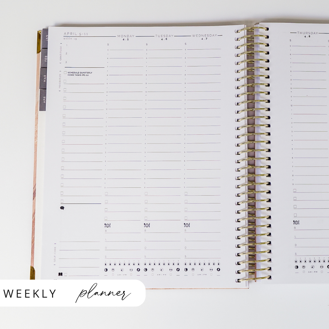 2027 STARTplanner® Annual Weekly Dated — Spiral Bound