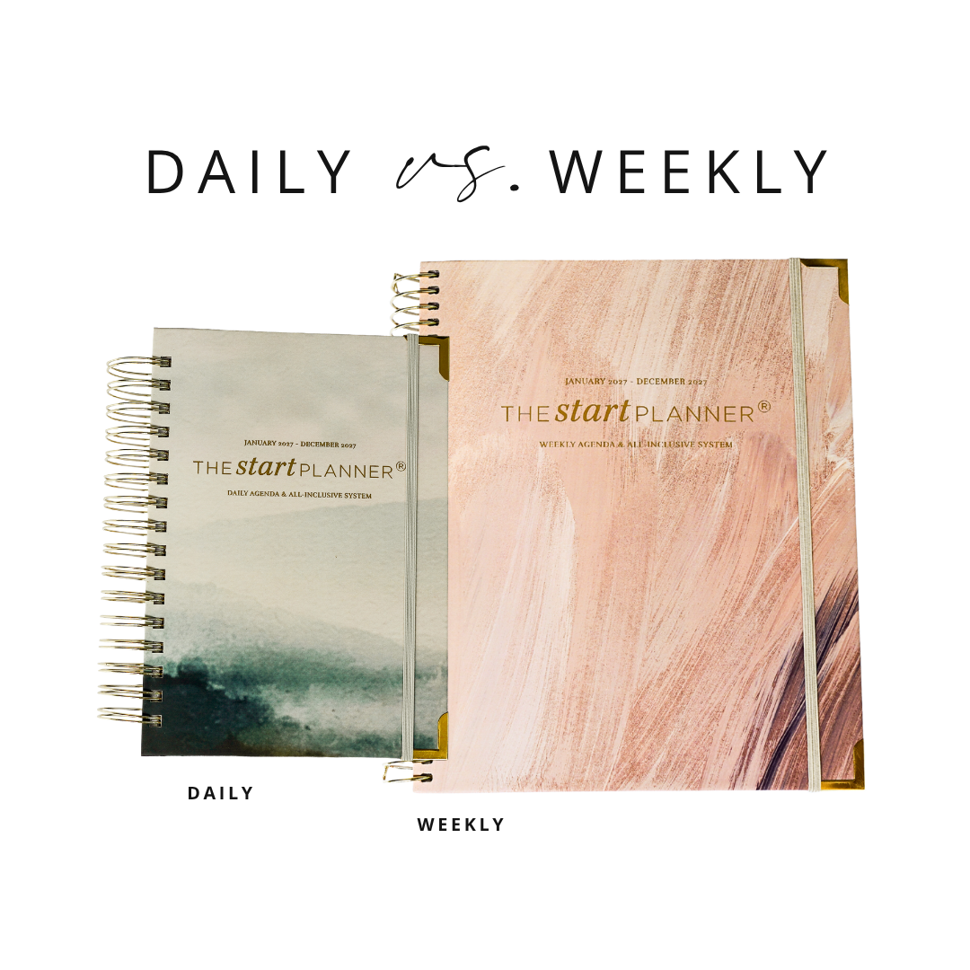 2027 STARTplanner® | Annual Daily Dated | Spiral Bound