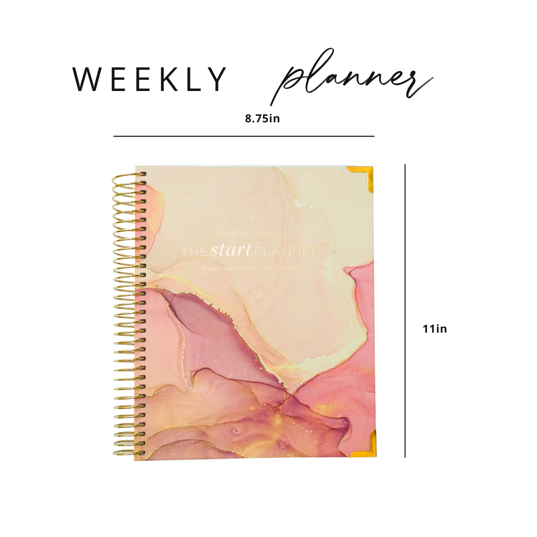 2026 STARTplanner® Annual Weekly Dated — Spiral Bound