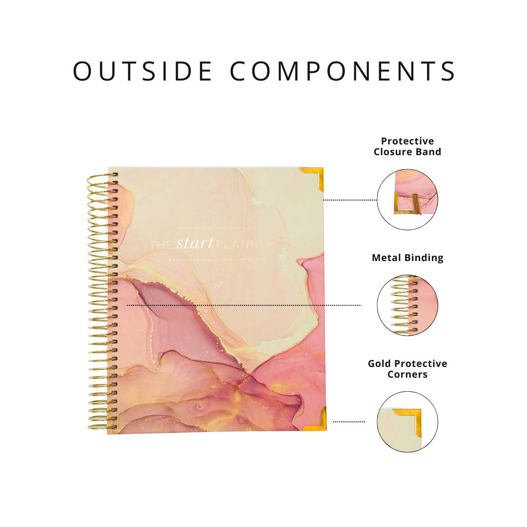 2026 STARTplanner® Annual Weekly Dated — Spiral Bound