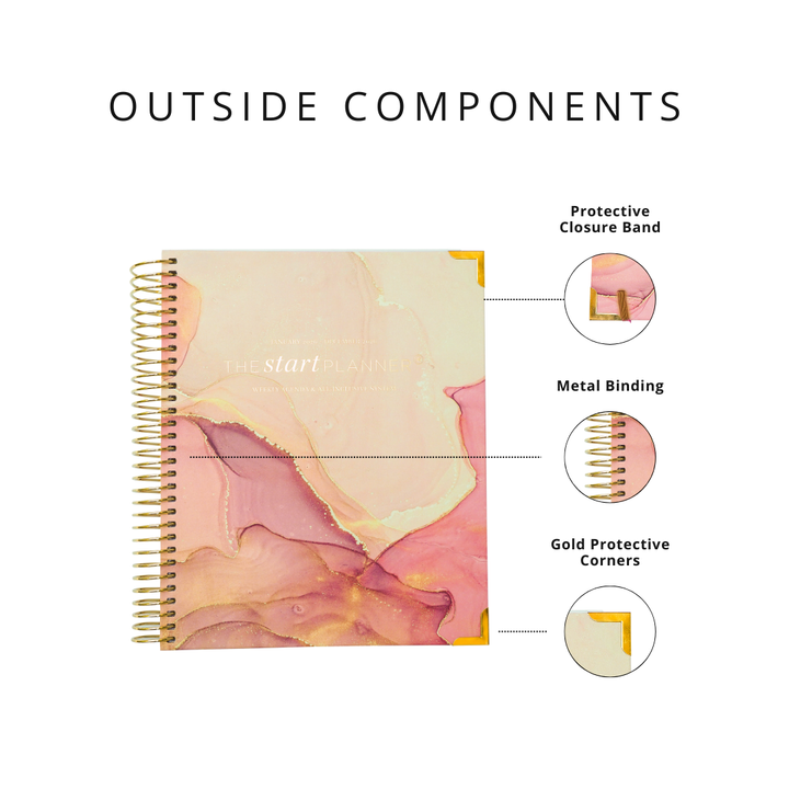 2026 STARTplanner® Annual Weekly Dated — Spiral Bound