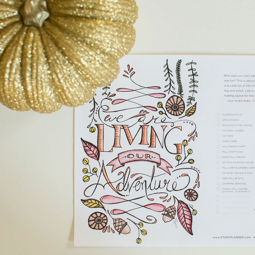 Seasonal Bucket Lists
