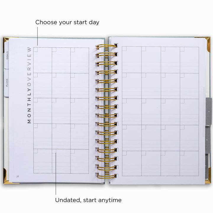 The STARTplanner Quarterly Undated Ocean Tides - Pack of 4