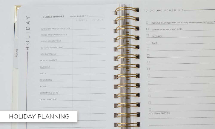 The STARTplanner Quarterly Undated Charcoal - Pack of 4