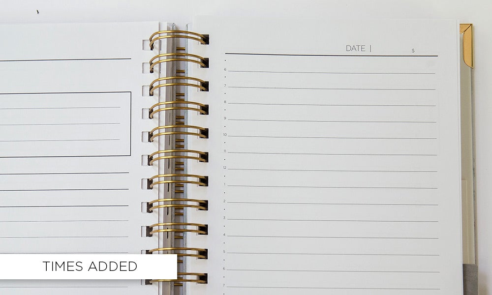 The STARTplanner Quarterly Undated Smokey Teal - Pack of 4