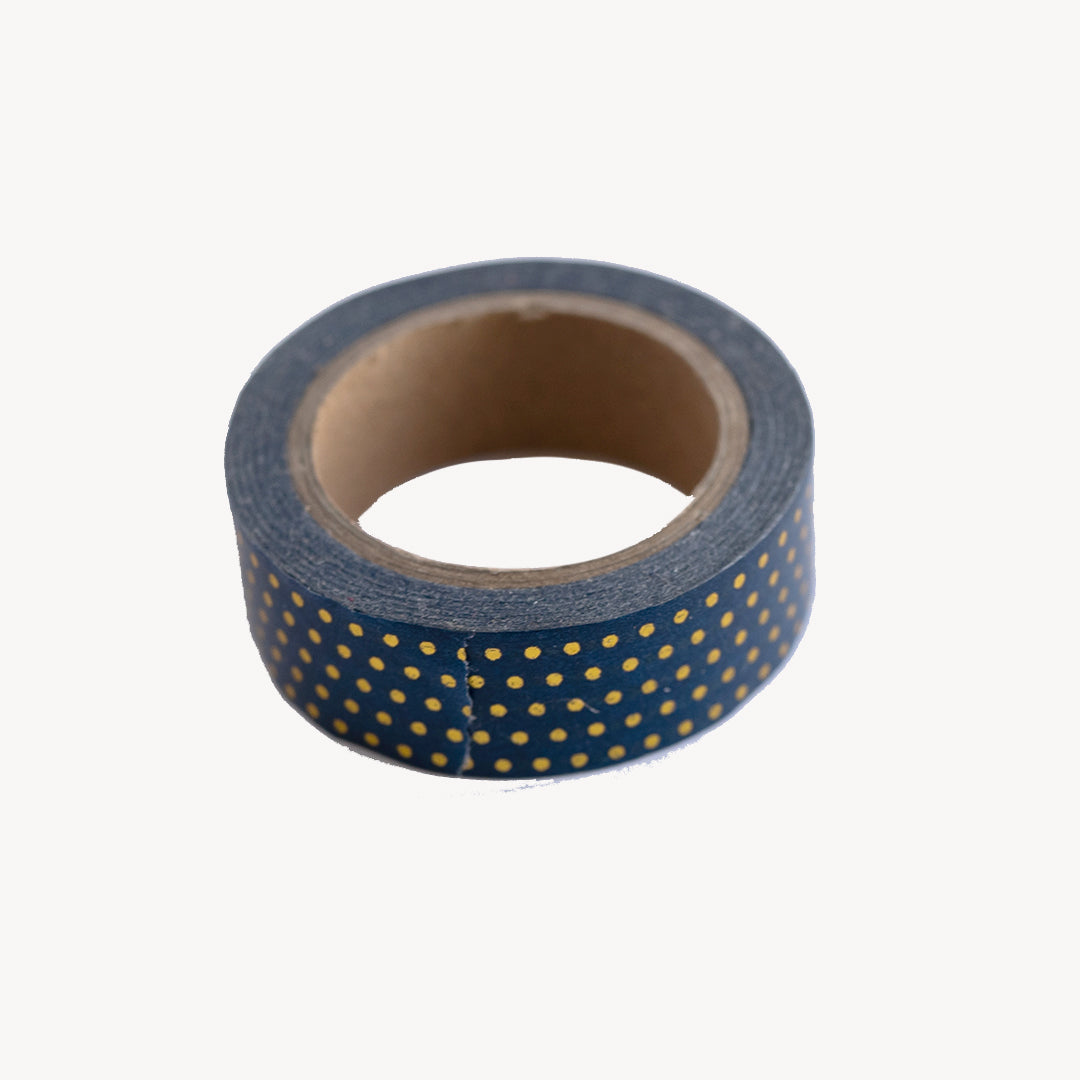 Polka Navy Washi Tape