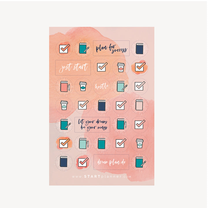 The STARTplanner Stickers