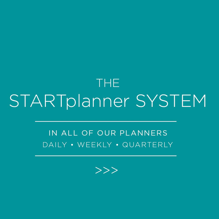 The STARTplanner Quarterly Undated - Purple Bloom