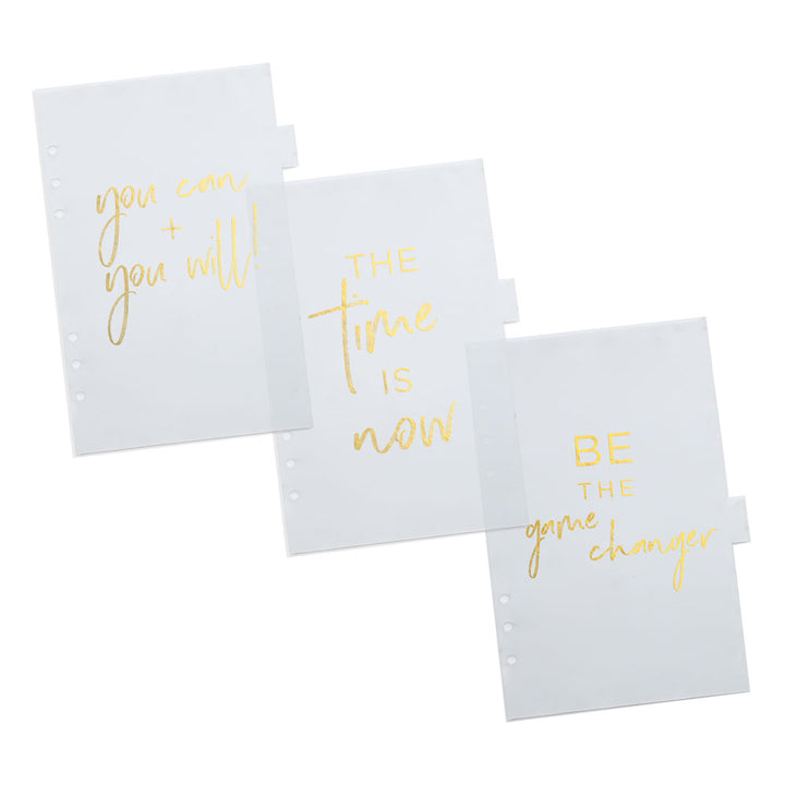 A5 Get Motivated! Dividers